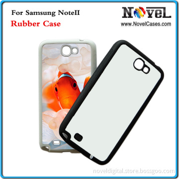 Sublimation Rubber Phone Case for Samsung Note 2 N7100
